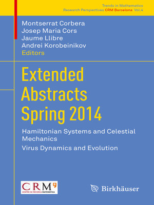 cover image of Extended Abstracts Spring 2014